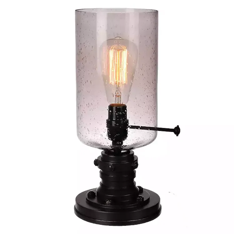 Table Lamps-Kirklands Home Vintage Industrial Edison Bulb Uplight Gray