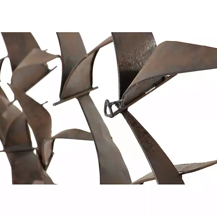 Wall Plaques-Kirklands Home Bronze Birds Metal Wall Plaque Brown