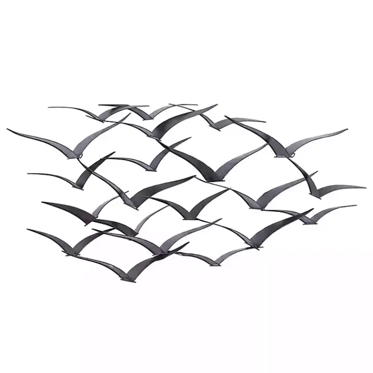 Wall Plaques-Kirklands Home Bronze Birds Metal Wall Plaque Brown