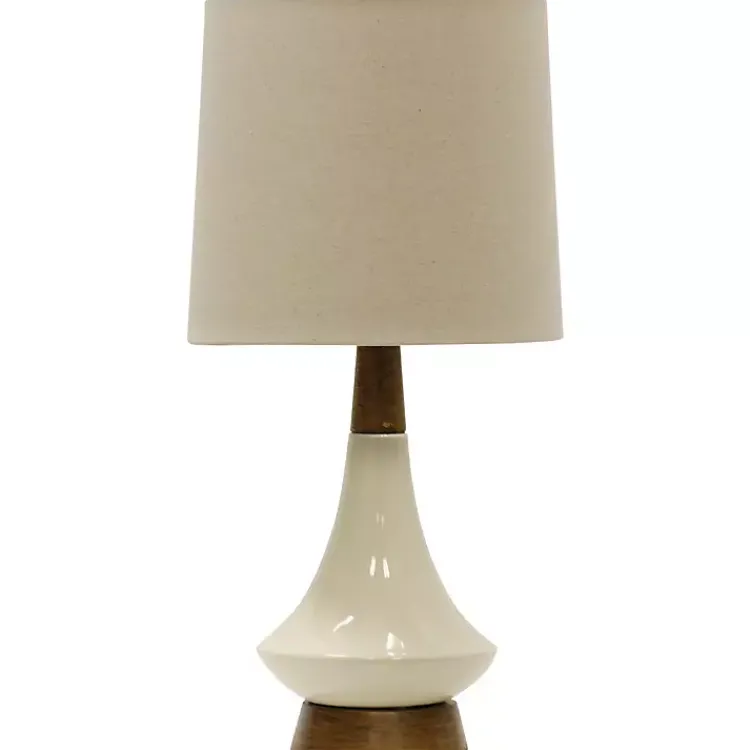 Table Lamps-Kirklands Home Retro Ceramic Table Lamp Tan