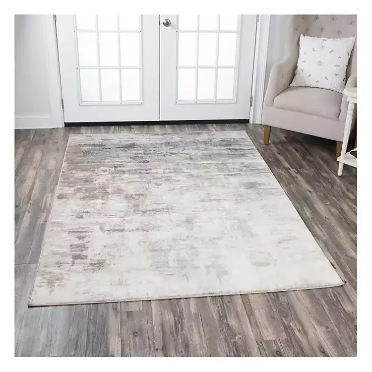 Area Rugs-Kirklands Home Tan Edward Abstract Area Rug, 5x7