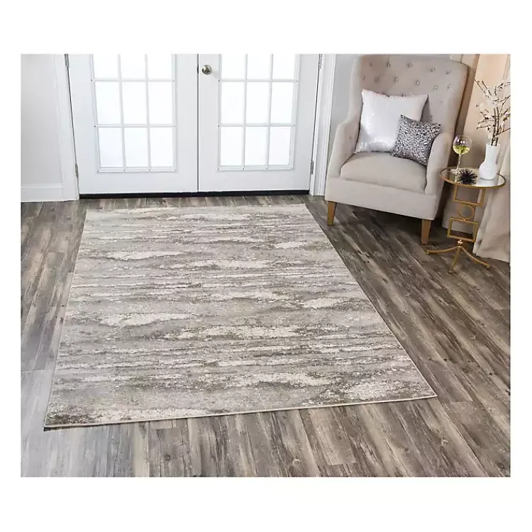 Area Rugs-Kirklands Home Beige Edward Abstract Area Rug, 8x10