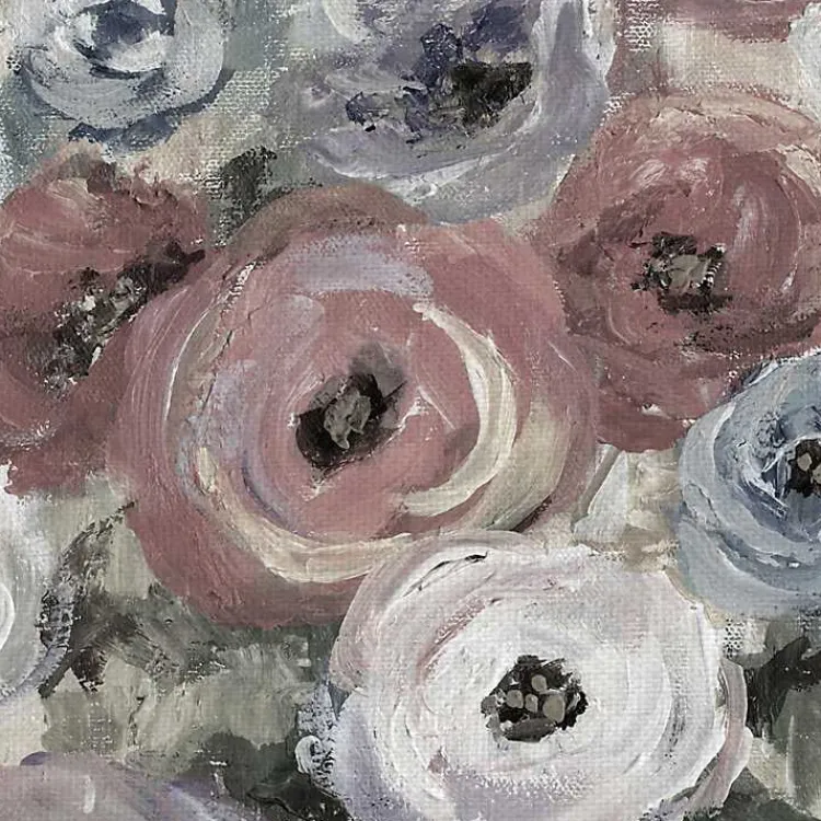 Canvas Art-Kirklands Home Soft Bottles and Blooms Canvas Art Print