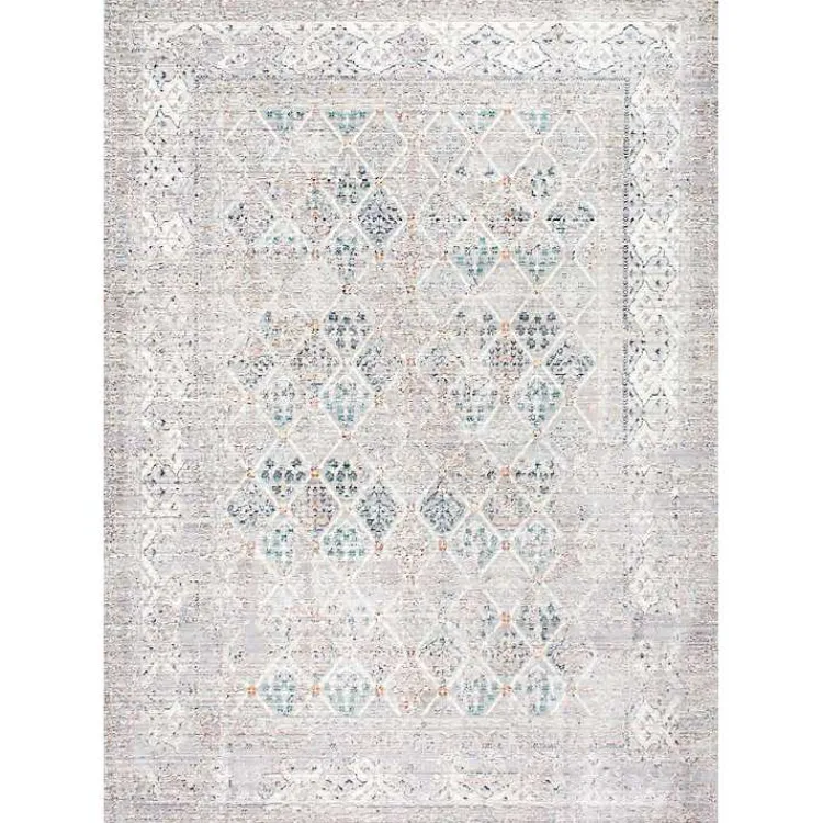 Area Rugs-Kirklands Home Claretta Area Rug, 5x7 Blue