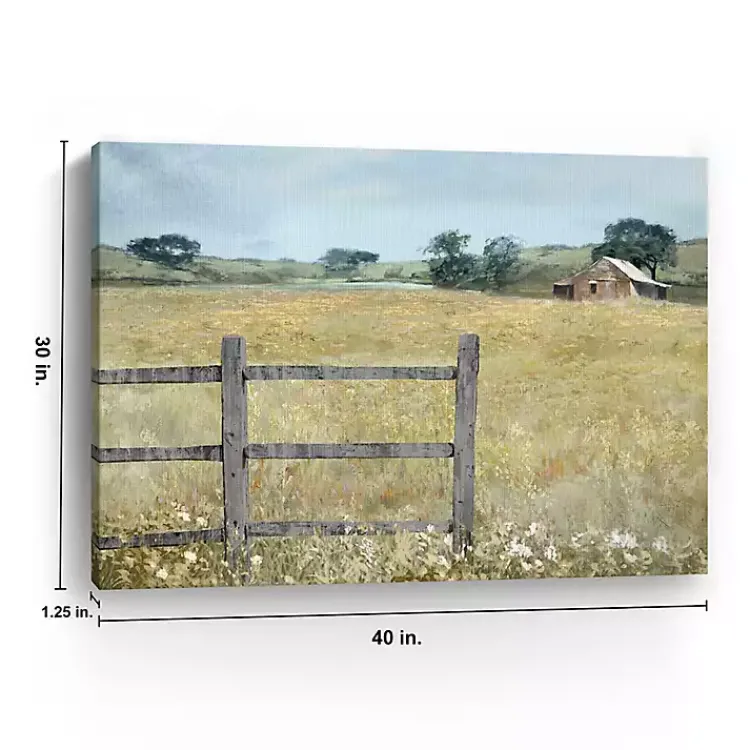 Canvas Art-Kirklands Home Sweet Meadow Giclee Canvas Art Print Multi