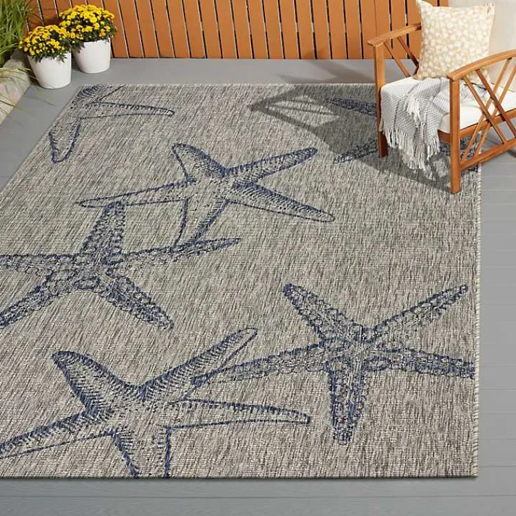 Outdoor Rugs-Kirklands Home Starry Shores Captiva Outdoor Area Rug, 7x9