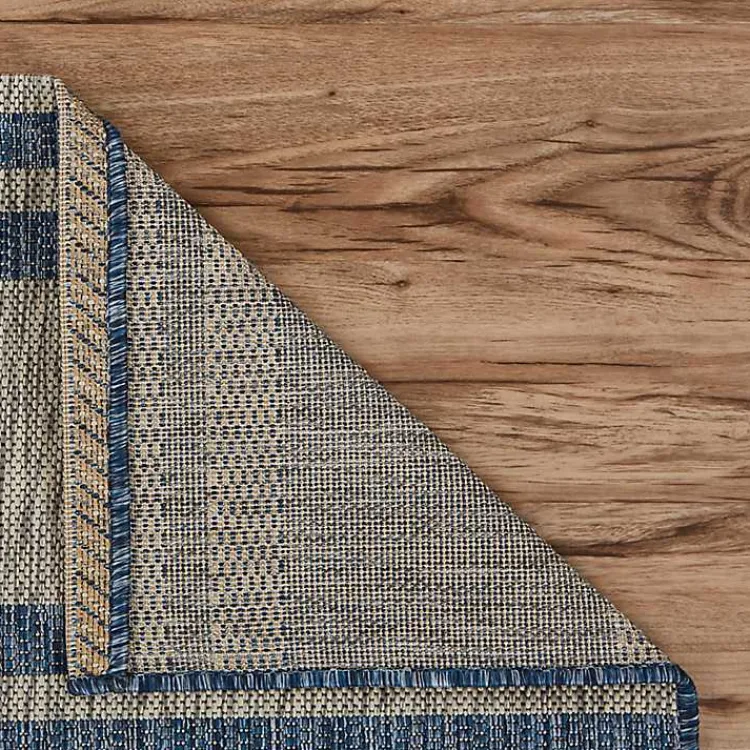 Outdoor Rugs-Kirklands Home Captiva Nautical Helm Outdoor Area Rug, 5x7