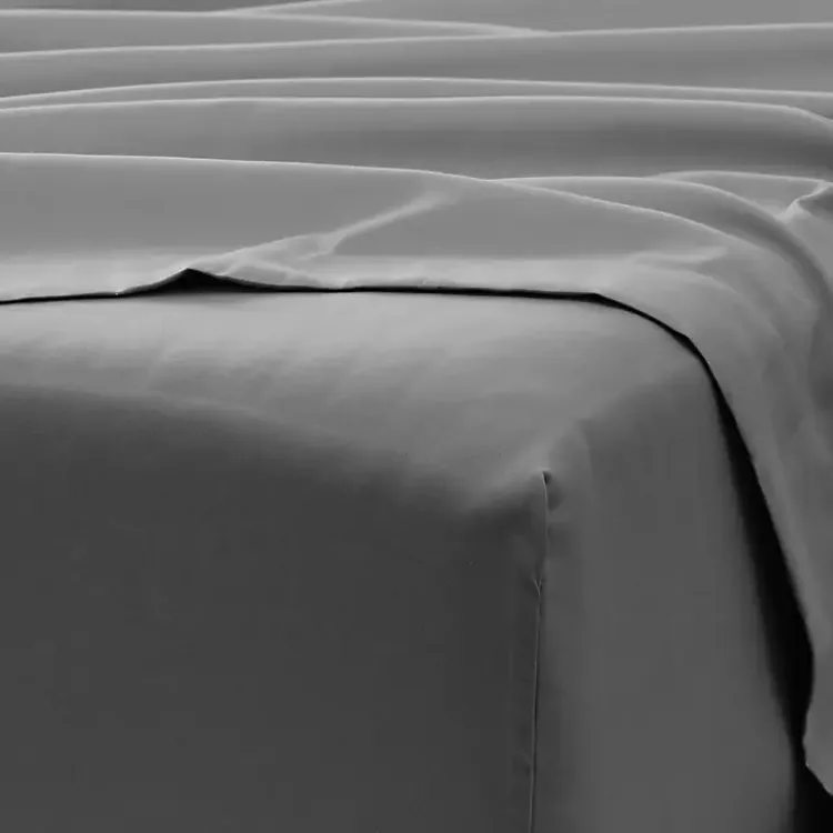 Bed Sheets-Kirklands Home Ultra Soft 6-pc. California King Sheet Set Gray