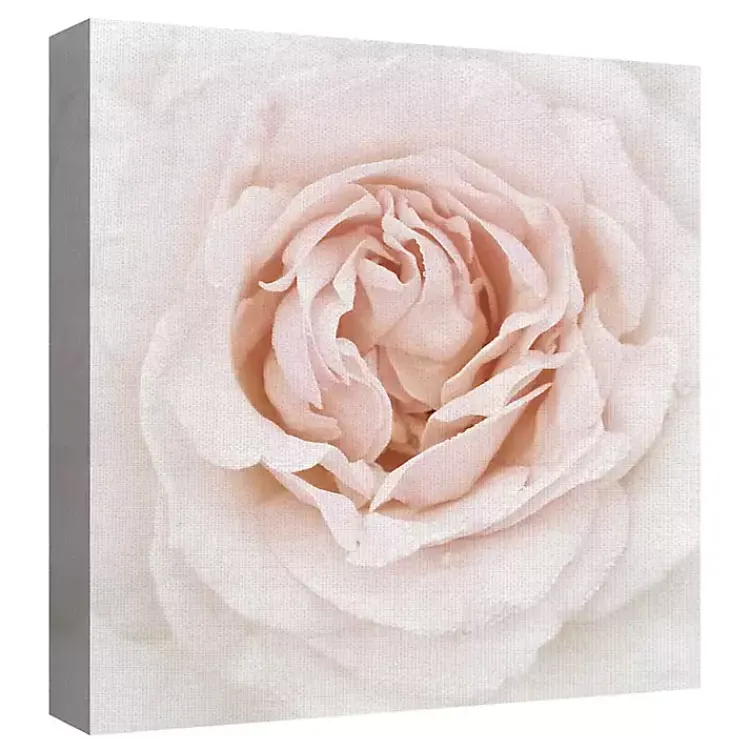 Canvas Art-Kirklands Home Dewdrop Rose Canvas Art Print Pink