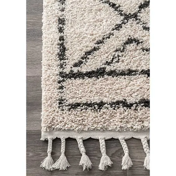 Area Rugs-Kirklands Home Macey Moroccan Diamond Area Rug, 5x8