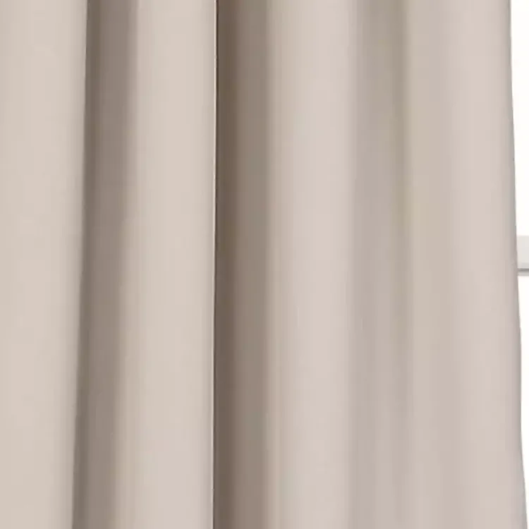 Curtains & Drapes-Kirklands Home Wheat Lush Insulated Curtain Panel Set, 120 in. Tan