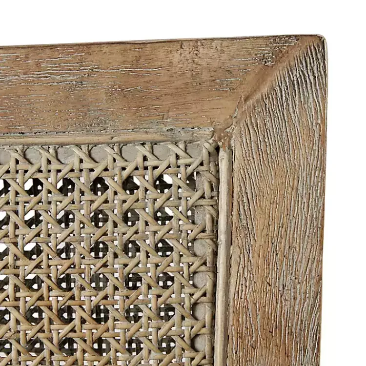 Accent Chairs-Kirklands Home Blake Cane Back Accent Chair Tan