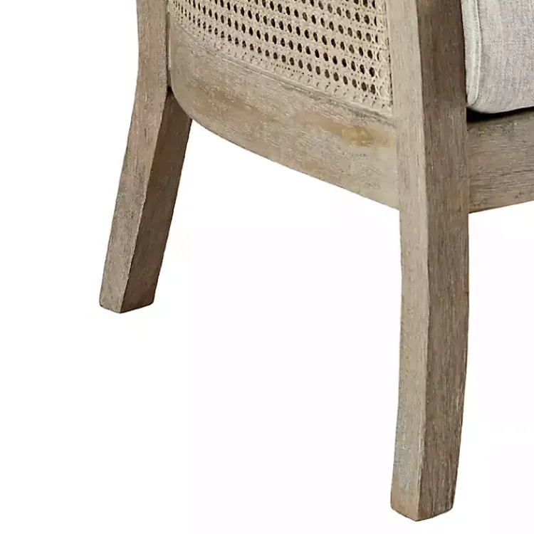 Accent Chairs-Kirklands Home Blake Cane Back Accent Chair Tan