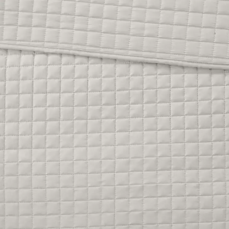 Bedspreads & Coverlets-Kirklands Home Nash 3-pc. Reversible King Coverlet Set Gray