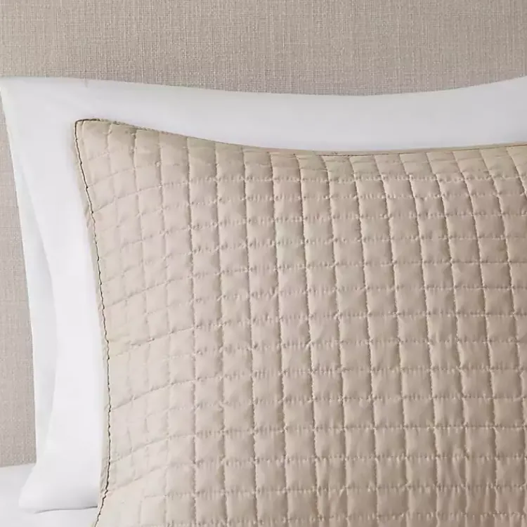 Bedspreads & Coverlets-Kirklands Home Nash 3-pc. Reversible Queen Coverlet Set Brown