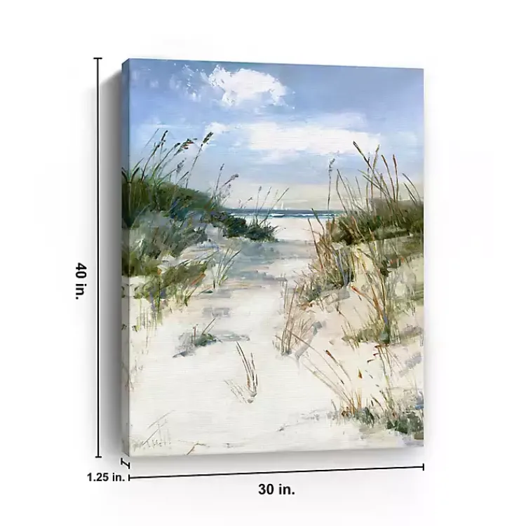 Canvas Art-Kirklands Home Dune View Giclee Canvas Art Print Multi