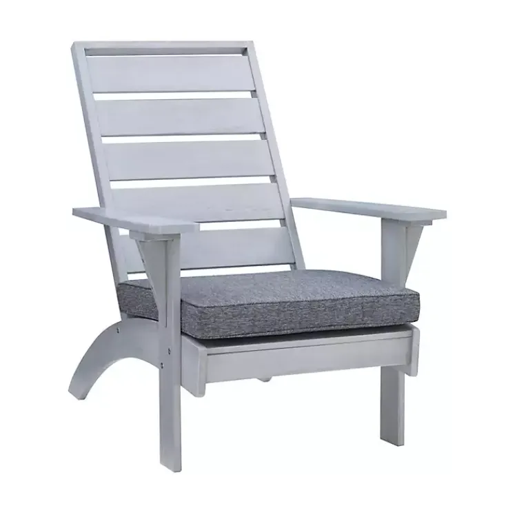 Outdoor Seating-Kirklands Home Lanier Chair with Cushion Gray