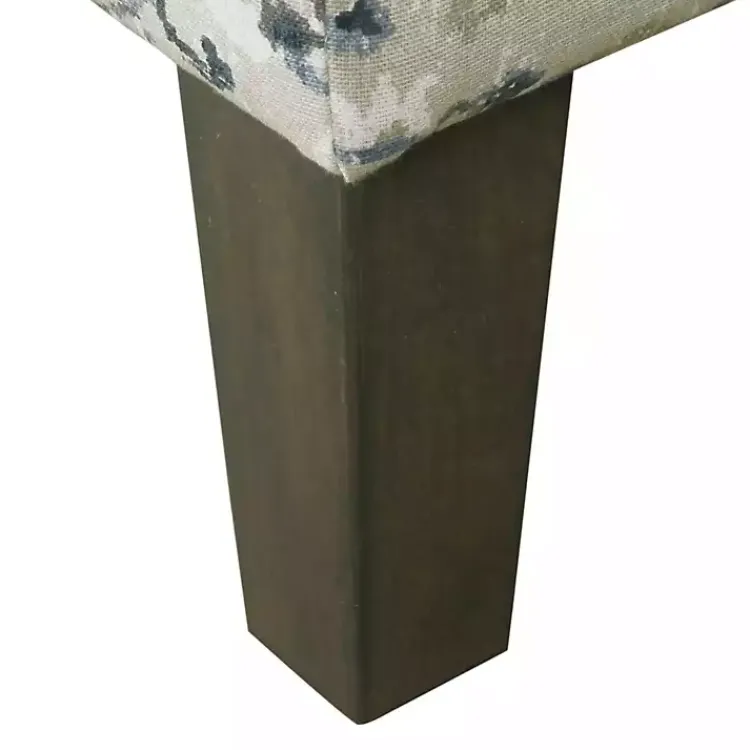 Benches & Ottomans-Kirklands Home Decorative Antique Storage Bench Blue