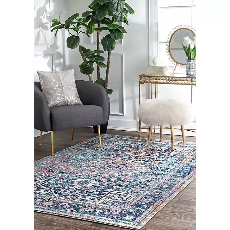 Area Rugs-Kirklands Home Vintage Persian Raylene Area Rug, 8x10 Multi