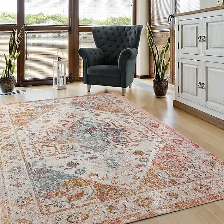 Outdoor Rugs-Kirklands Home Ombre at Dusk Indoor/Outdoor Area Rug, 7x9