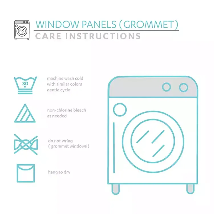 Curtains & Drapes-Kirklands Home Insulated Blackout Curtain Panel Set, 108 in. Blue