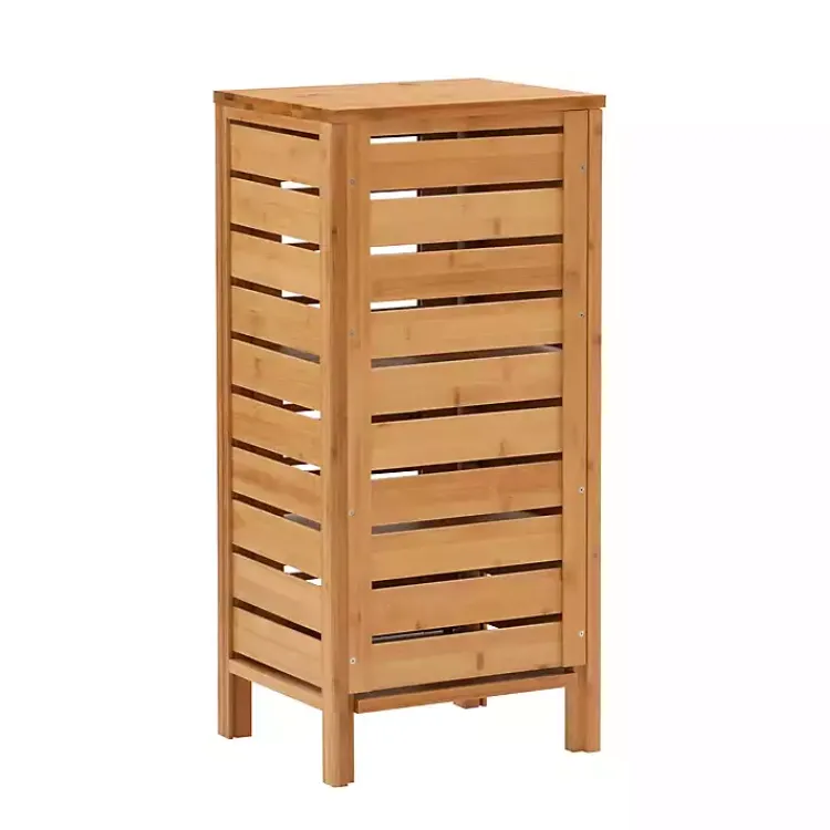 Bathroom Furniture-Kirklands Home Bamboo Sumter Cabinet