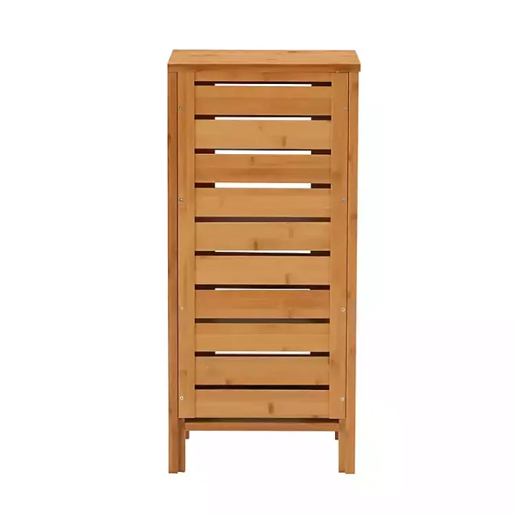 Bathroom Furniture-Kirklands Home Bamboo Sumter Cabinet