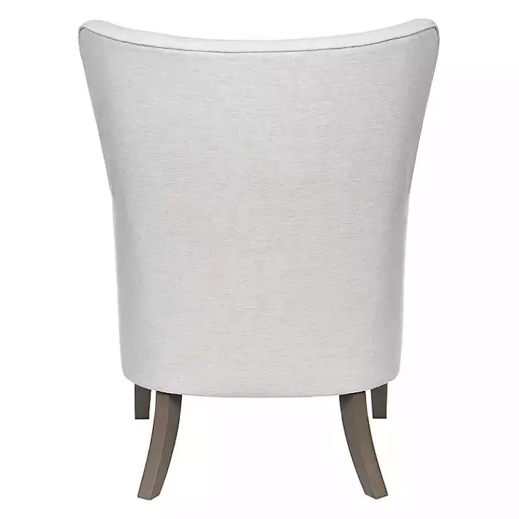 Accent Chairs-Kirklands Home Upholstered Armchair Ivory