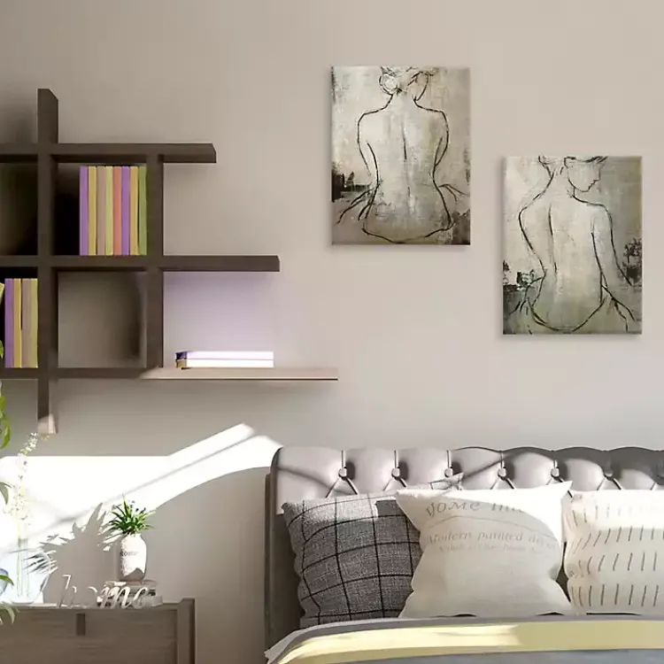 Canvas Art-Kirklands Home Spa Day Canvas Art Prints, Set of 2 Tan