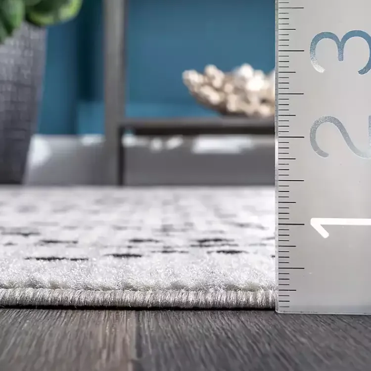 Area Rugs-Kirklands Home Millie Dotted Diamond Area Rug, 5x8