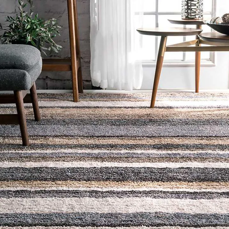 Area Rugs-Kirklands Home Clark Shag Area Rug, 5x8