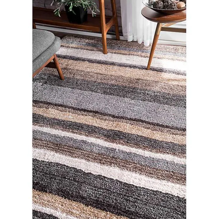 Area Rugs-Kirklands Home Clark Shag Area Rug, 5x8