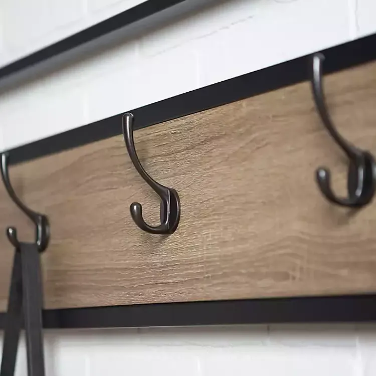 Entryway Furniture-Kirklands Home Rustic Driftwood Hall Tree