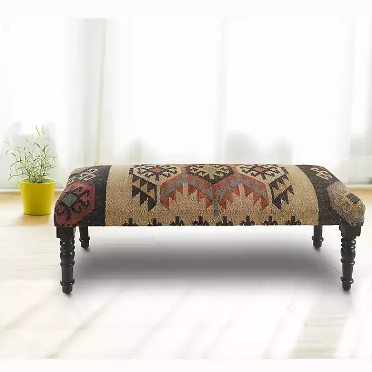 Benches & Ottomans-Kirklands Home Color Bohemian Bench Multi