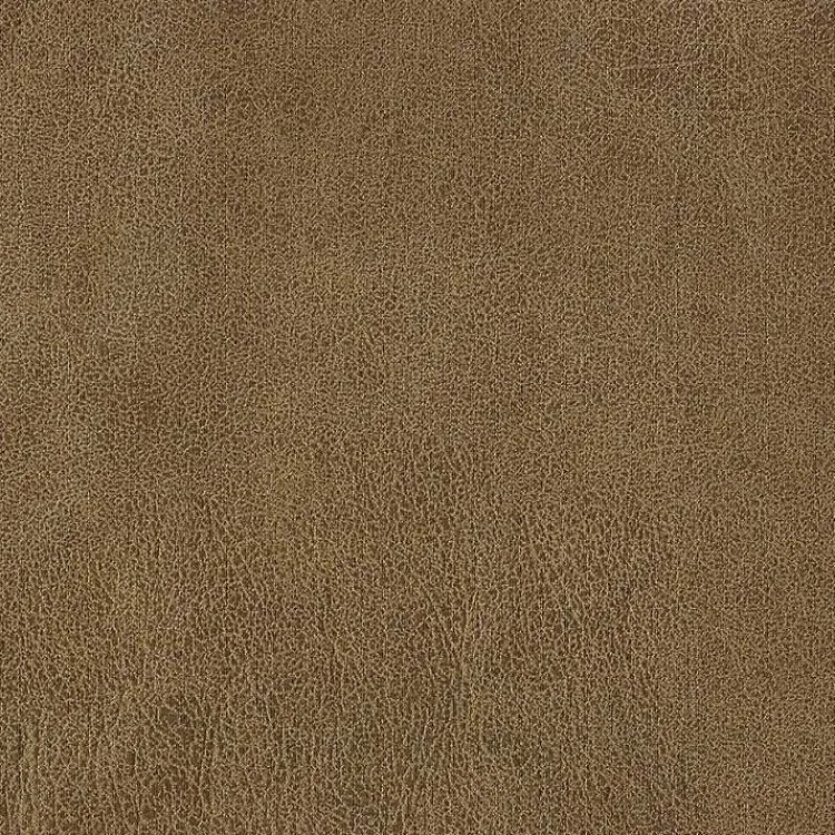 Benches & Ottomans-Kirklands Home Faux Leather Tufted X-Frame Bench Brown