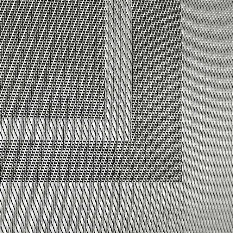 Table Linens-Kirklands Home Double Frame Placemats, Set of 6 Gray