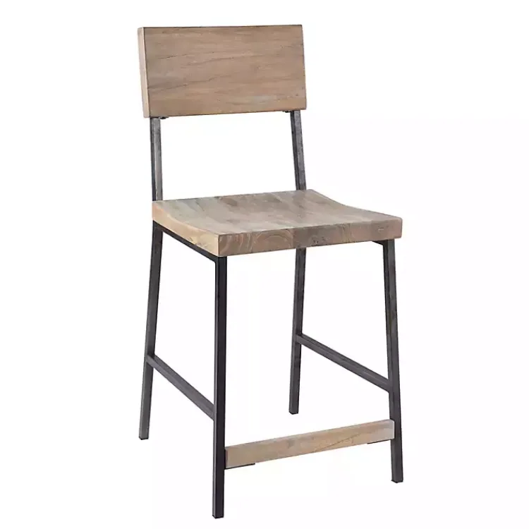 Bar Stools & Counter Height Stools-Kirklands Home Tacoma Counter Stool Tan