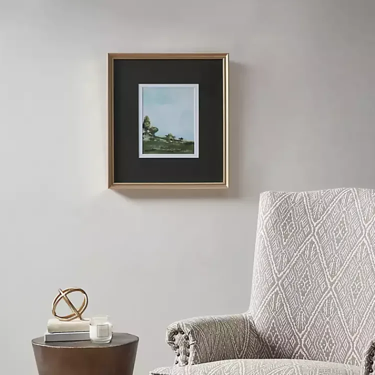 Framed Art-Kirklands Home Martha Stewart Across the Plains Framed Art Print Multi