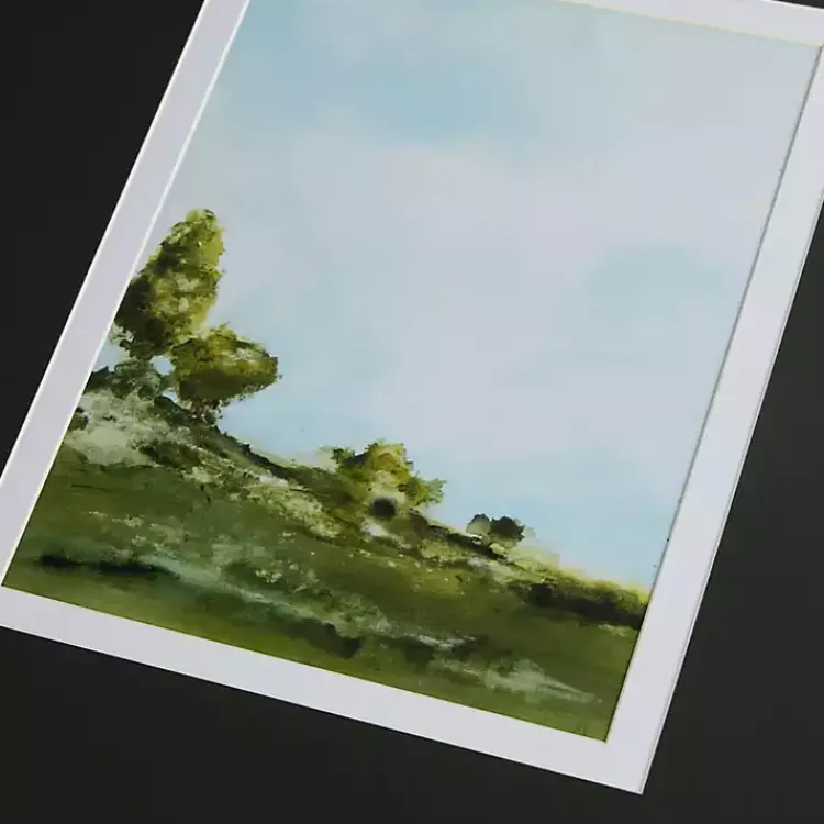 Framed Art-Kirklands Home Martha Stewart Across the Plains Framed Art Print Multi