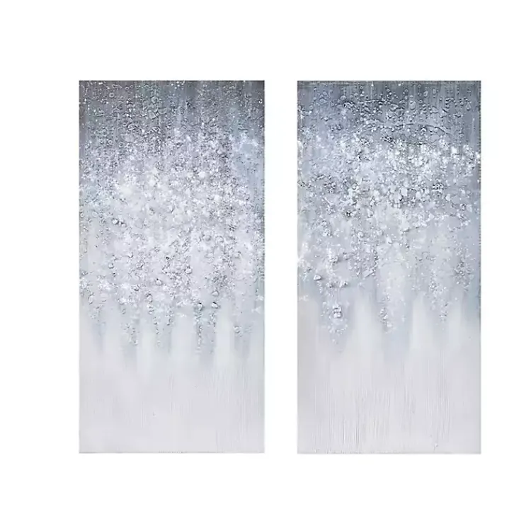 Canvas Art-Kirklands Home Winter Glaze Canvas Art Prints, Set of 2