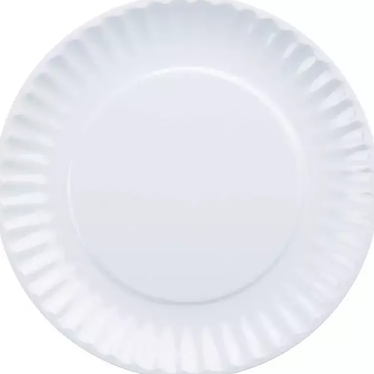 Dinnerware-Kirklands Home Melamine 12-pc. Picnic Plate Set White