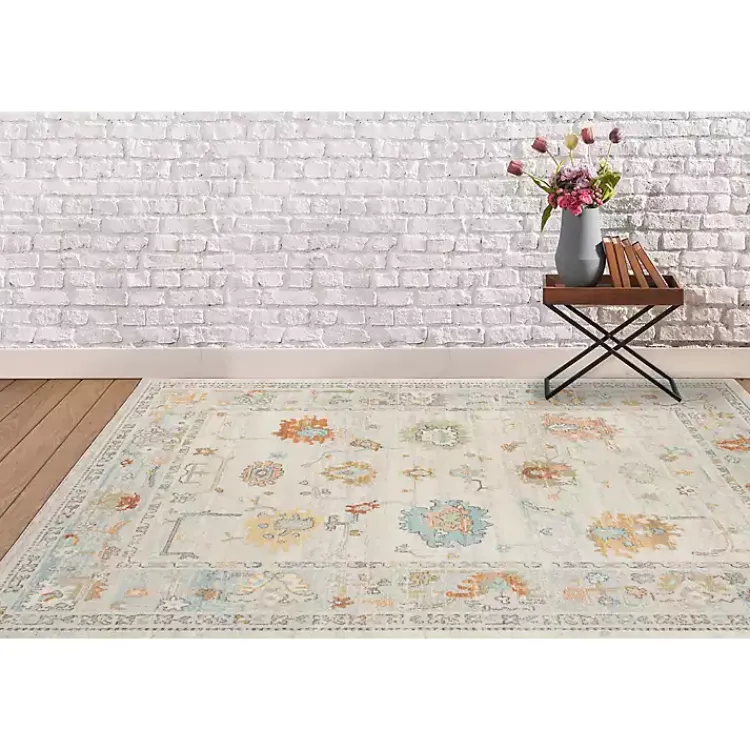 Area Rugs-Kirklands Home Beige Bohemian Area Rug, 5x8 Tan