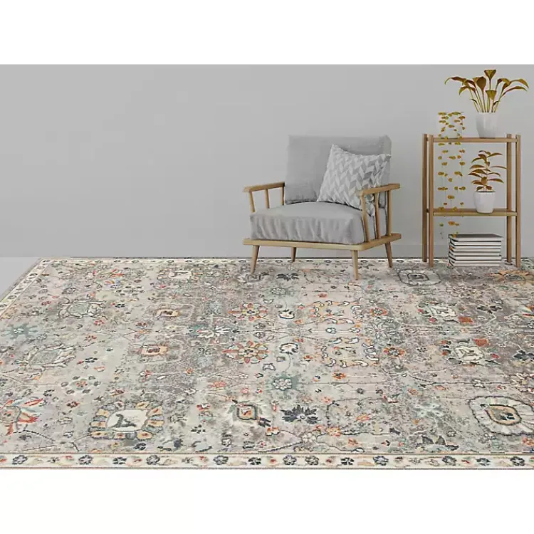 Area Rugs-Kirklands Home Bohemian Area Rug, 7x9 Gray