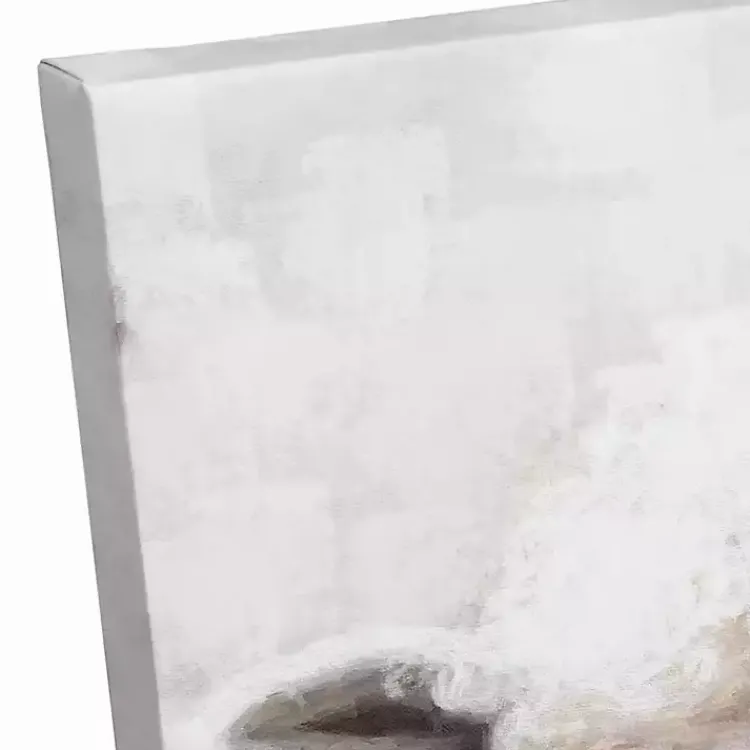 Canvas Art-Kirklands Home Soft Painted Sheep Canvas Art Print White