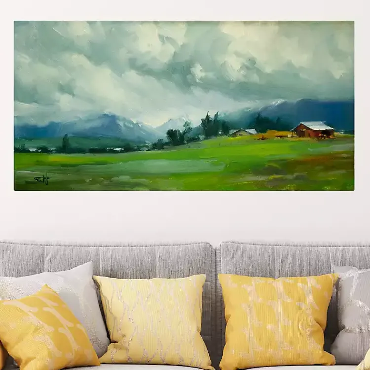 Canvas Art-Kirklands Home Wallowa Valley Giclee Canvas Art Print