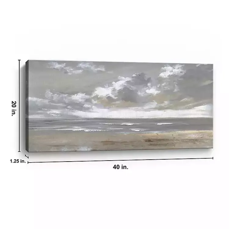Canvas Art-Kirklands Home Windswept Giclee Canvas Art Print Gray