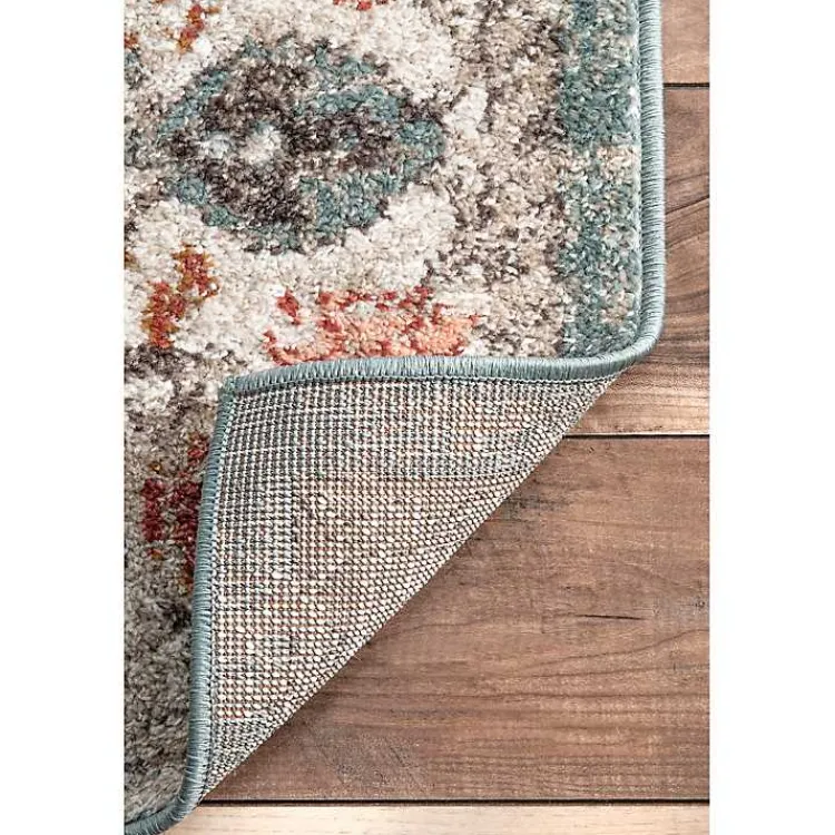 Area Rugs-Kirklands Home Vintage Floral Lenore Area Rug, 5x7 Multi