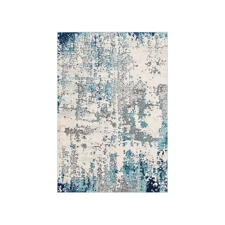 Area Rugs-Kirklands Home Sutton Contemporary Area Rug, 7x10 Blue