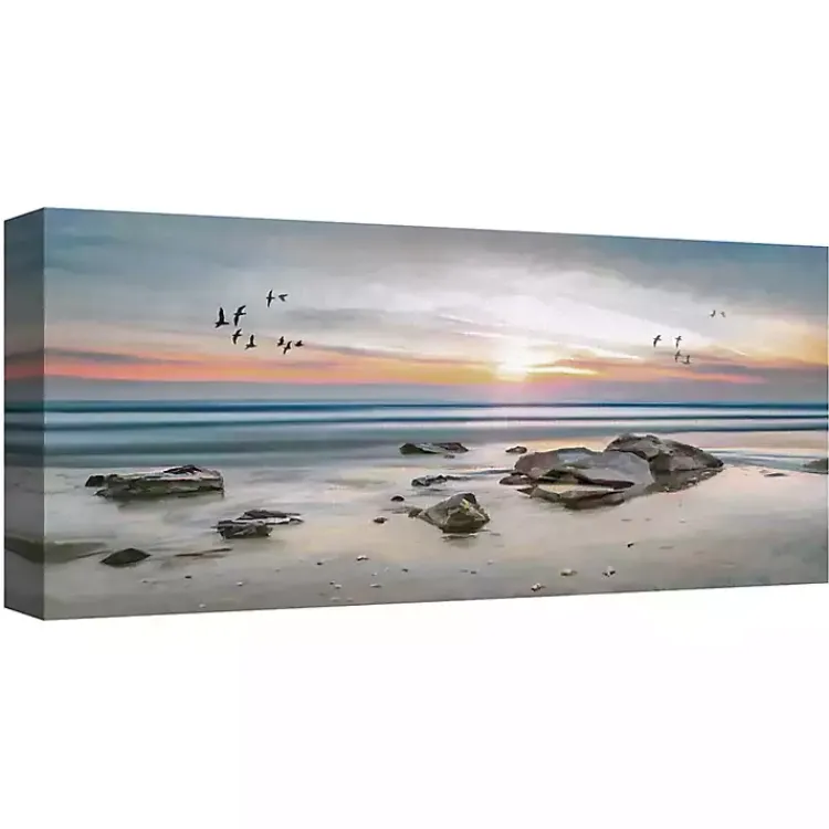 Canvas Art-Kirklands Home Sunset Flight Giclee Canvas Art Print