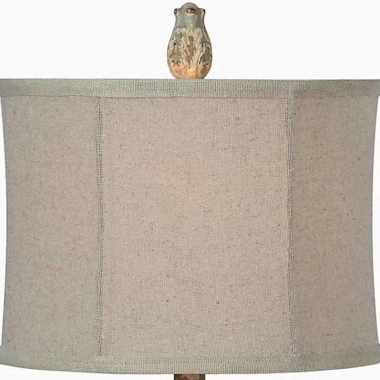 Table Lamps-Kirklands Home Corinthian Column Table Lamps, Set of 2 Ivory